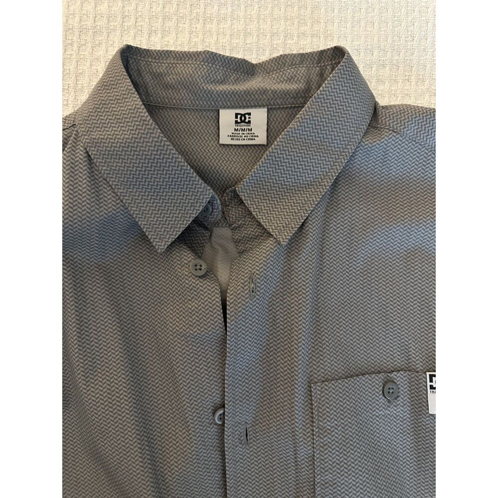 DC Dark Grey Button Down Size M